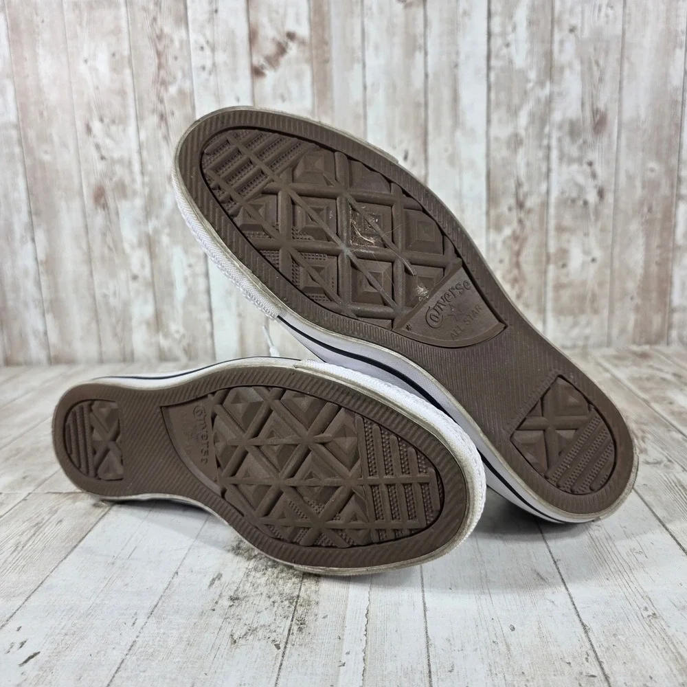 Converse Chuck Taylor All Star Shoreline Black Slip On Sneakers  Womens 7.5
